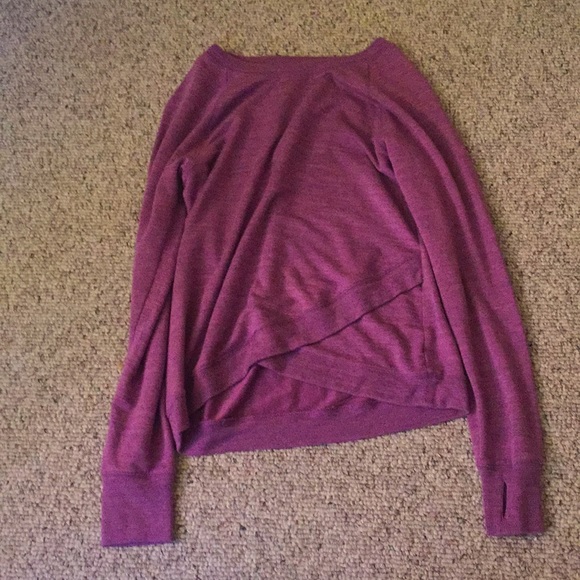 EUC Athleta Girl criss Cross my heart sweater - Picture 1 of 2